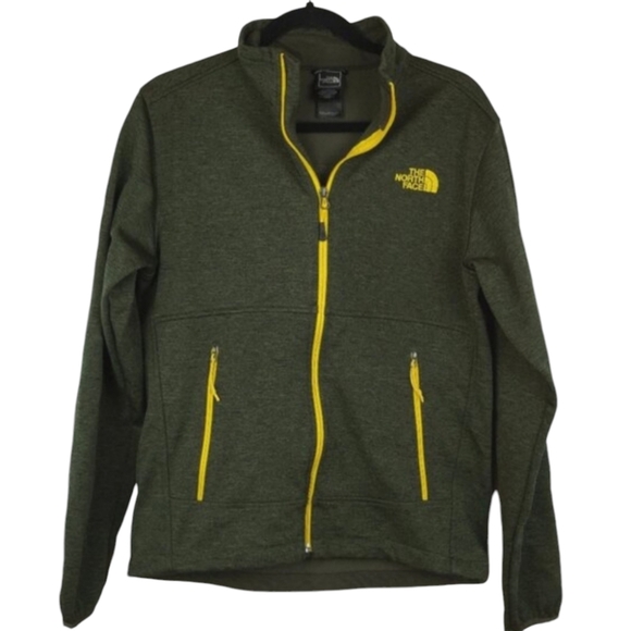 The North Face‎ Green Full Zip Jacket Size Men's Small - Picture 1 of 12